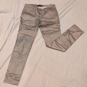 KanCan Gold and Cream Jeans